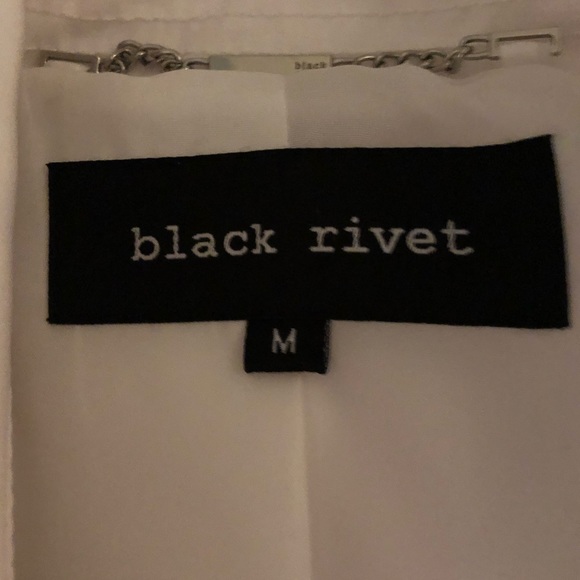 Black Rivet Coat - Picture 2 of 3